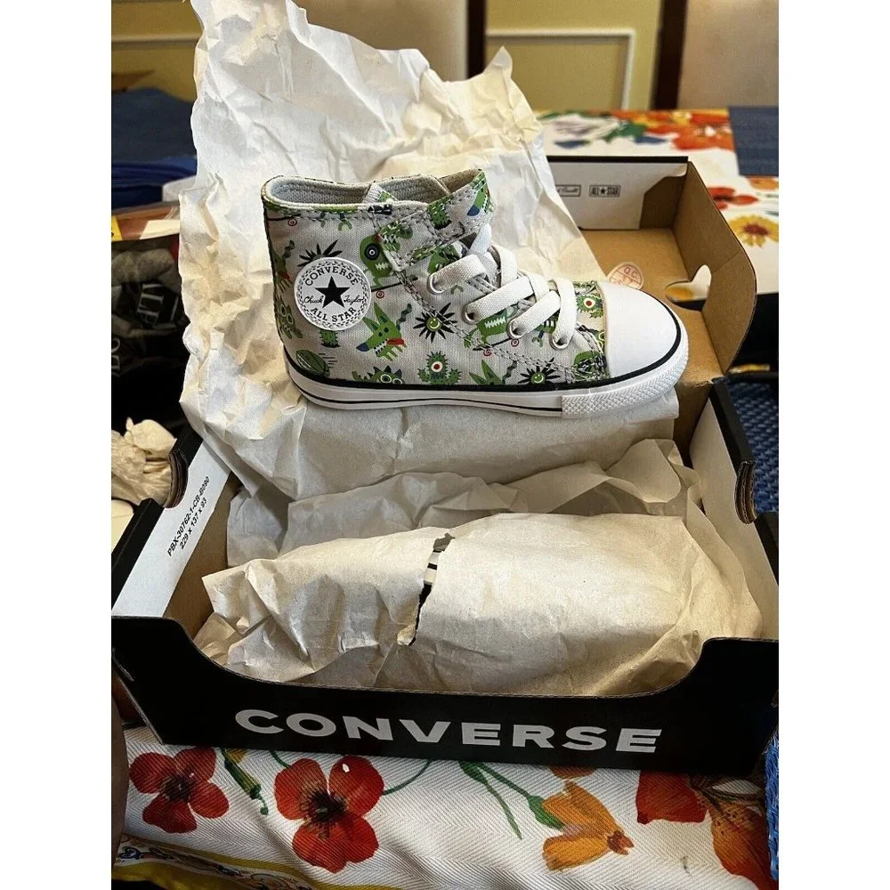 Converse Chuck Taylor High Top All Star Alien Creature Infant Sizes